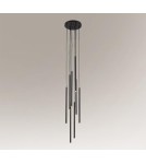 Lampy wiszące - Shilo KOSAME 8xG9 czarny wisząca 7856 - product 1