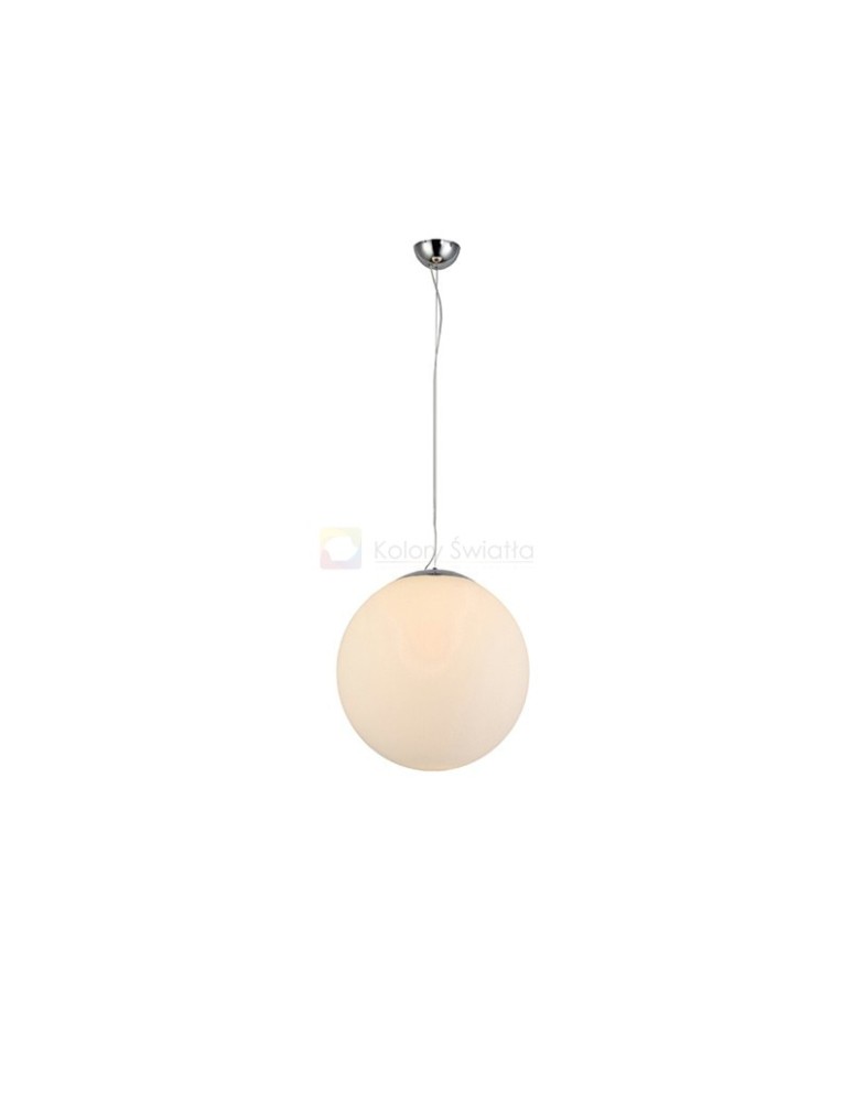 Lampy wiszące - Azzardo WHITE BALL 30 1xE27 Wisząca Biały AZ2516 - produkt kolory-swiatla.pl 1
