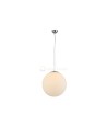 Azzardo WHITE BALL 30 1xE27 Wisząca Biały AZ2516
