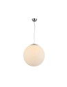 Azzardo WHITE BALL 50 1xE27 Wisząca Biały AZ1329