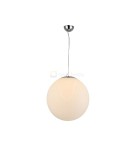 Lampy wiszące - Azzardo WHITE BALL 50 1xE27 Wisząca Biały AZ1329 - product 3