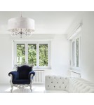 Żyrandole z abażurem - Maxlight Lampa Wisząca Amsterdam 60 cm P0103 - produkt 2