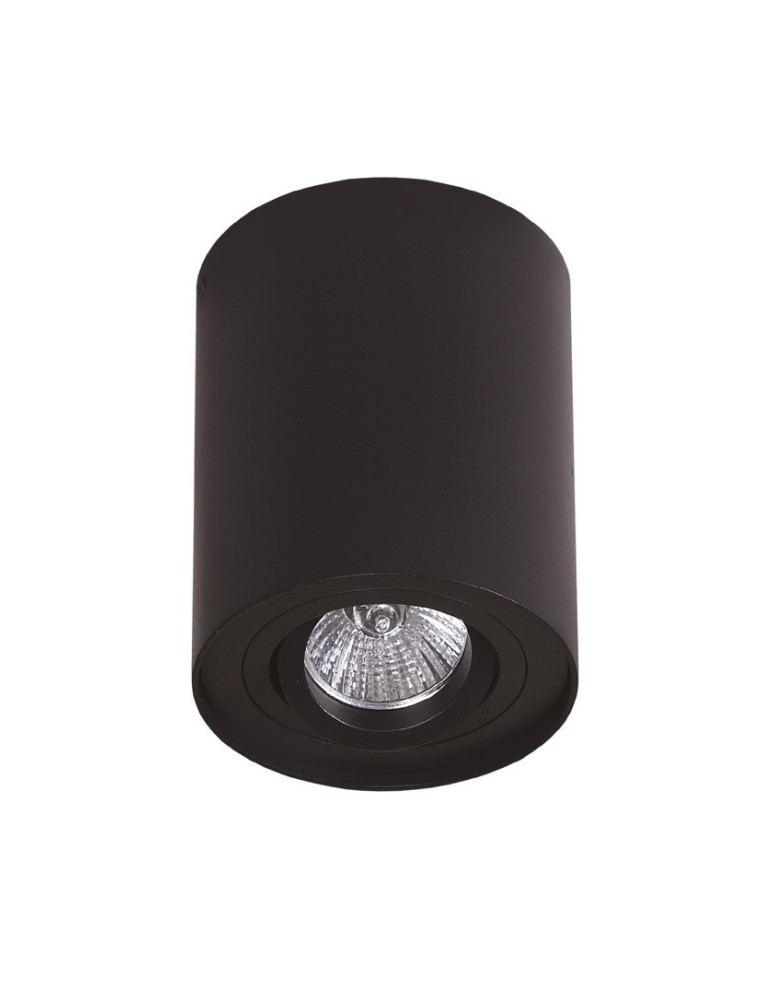 Maxlight Lampa Sufitowa Basic Round Czarna C0068