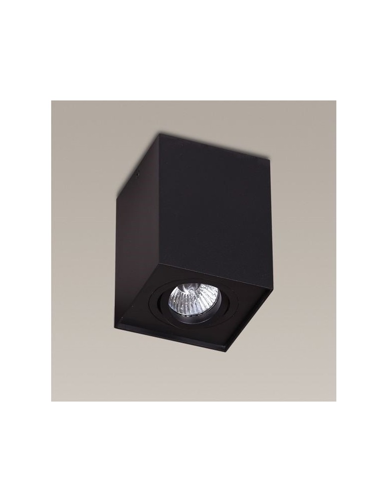 Maxlight Lampa Sufitowa Basic Square Black C0071