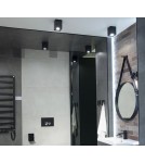 Oprawy sufitowe na wymienne źródło światła - Maxlight Lampa Sufitowa Basic Square Black C0071 - produkt 3