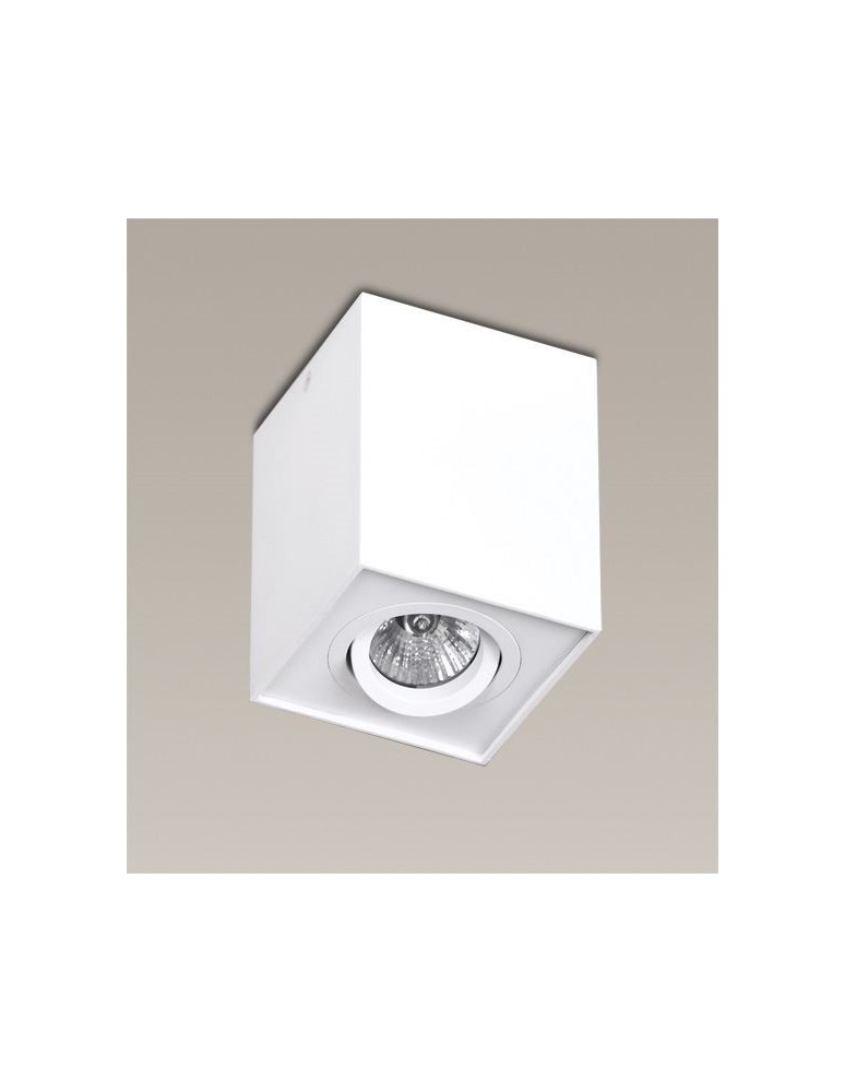 Maxlight Lampa Sufitowa Basic Square Biała C0070