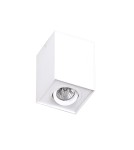 Oprawy sufitowe na wymienne źródło światła - Maxlight Lampa Sufitowa Basic Square Biała C0070 - produkt 4