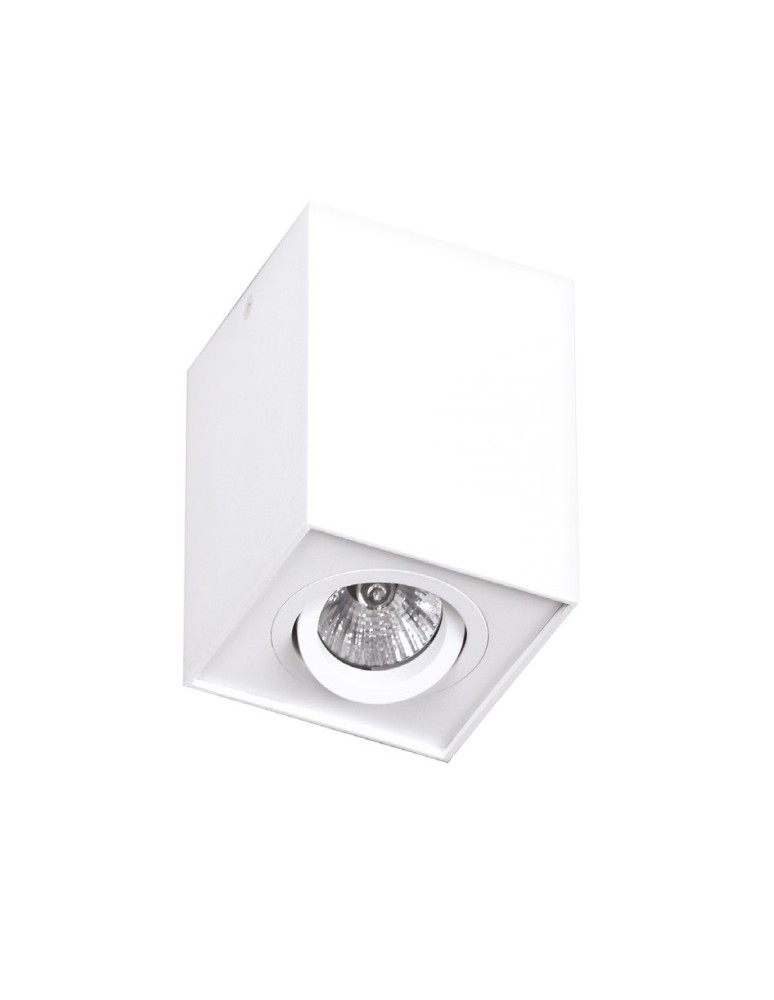 Maxlight Lampa Sufitowa Basic Square Biała C0070