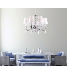 Żyrandole z abażurem - Maxlight Lampa Wisząca Charlotte 75 cm P0110 - produkt 4