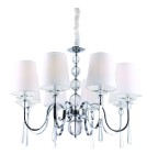 Żyrandole z abażurem - Maxlight Lampa Wisząca Charlotte 75 cm P0110 - produkt 2