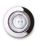 Lampy podtynkowe kierunkowe - Maxlight Oprawa Wpustowa Fine Okrągła Chrom H0038 - produkt 1