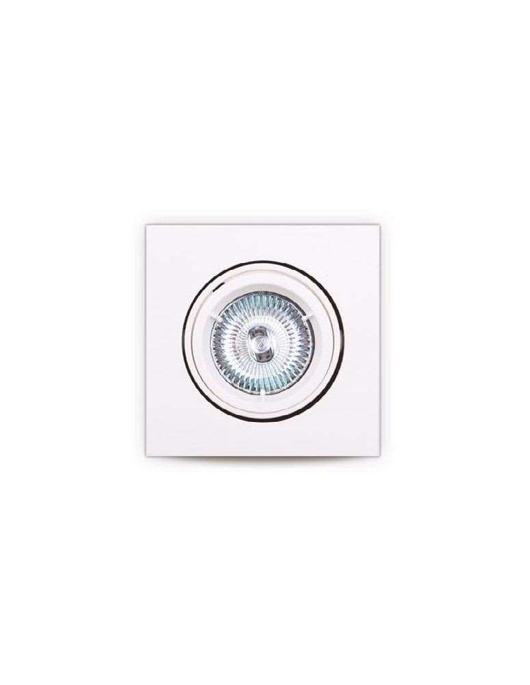 Maxlight Oprawa Wpustowa Fine Kwadratowa Biała H0039