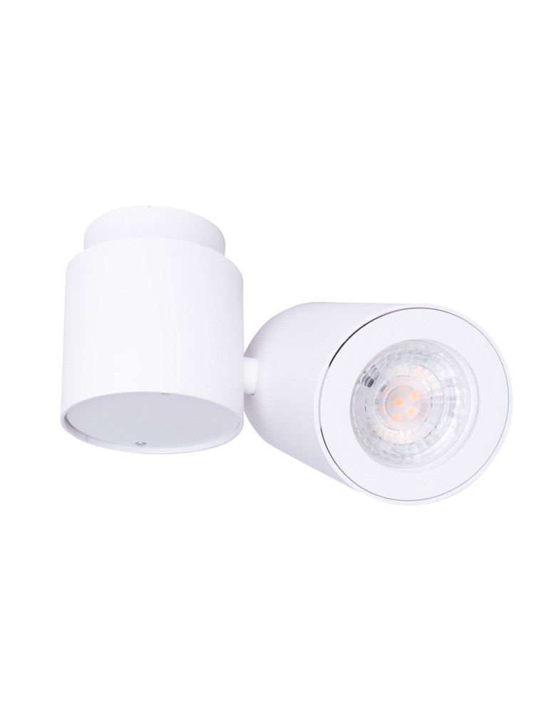 Reflektory sufitowe - Maxlight Lampa Sufitowa Barro I Biała C0036 - produkt kolory-swiatla.pl 1