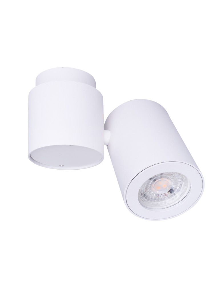 Reflektory sufitowe - Maxlight Lampa Sufitowa Barro I Biała C0036 - product kolory-swiatla.pl 3