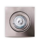 Lampy podtynkowe kwadratowe - Maxlight Oprawa Wpustowa Fine Kwadratowa Metal Szczotkowany H0040 - produkt 6