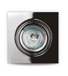 Lampy podtynkowe kwadratowe - Maxlight Oprawa Wpustowa Fine Kwadratowa Chrom H0041 - produkt 2