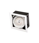 Lampy podtynkowe kwadratowe - Maxlight Oprawa Wpustowa Matrix I Biała Ar111 GU10 230V H0059 - product 1