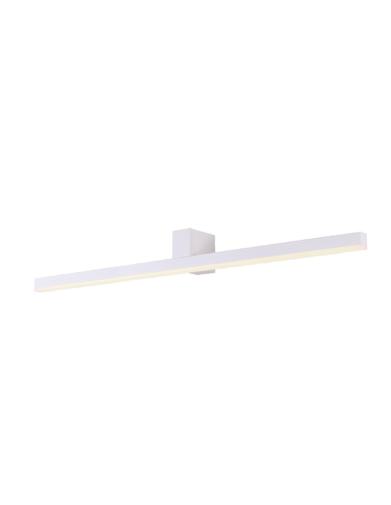 Kinkiety łazienkowe - Maxlight Kinkiet Finger 60 cm Biały IP54 W0155 - produkt kolory-swiatla.pl 1