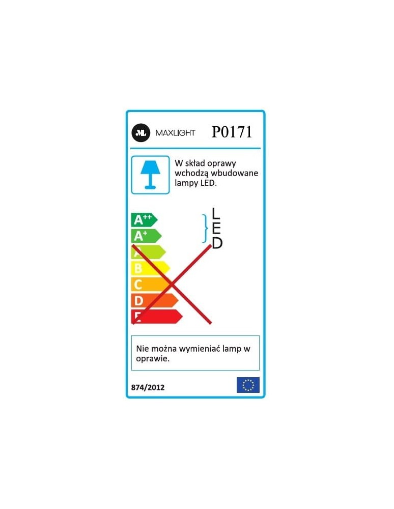 Maxlight Lampa Wisząca Organic I Miedź P0171