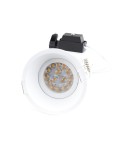 Lampy podtynkowe - oczka - Maxlight Oprawa Wpustowa Deep Biała GU10 H0069 - produkt 1