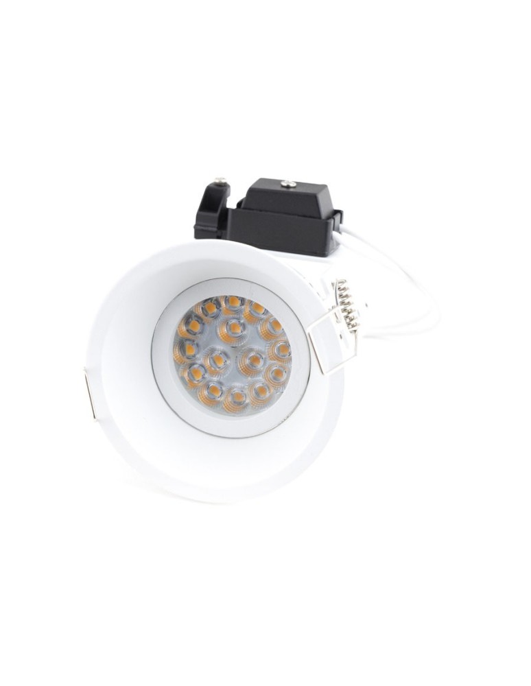 Lampy podtynkowe - oczka - Maxlight Oprawa Wpustowa Deep Biała GU10 H0069 - produkt kolory-swiatla.pl 1