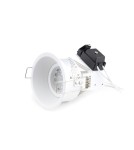 Lampy podtynkowe - oczka - Maxlight Oprawa Wpustowa Deep Biała GU10 H0069 - produkt 2