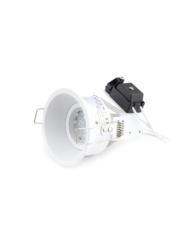 Lampy podtynkowe - oczka - Maxlight Oprawa Wpustowa Deep Biała GU10 H0069 - produkt kolory-swiatla.pl 2
