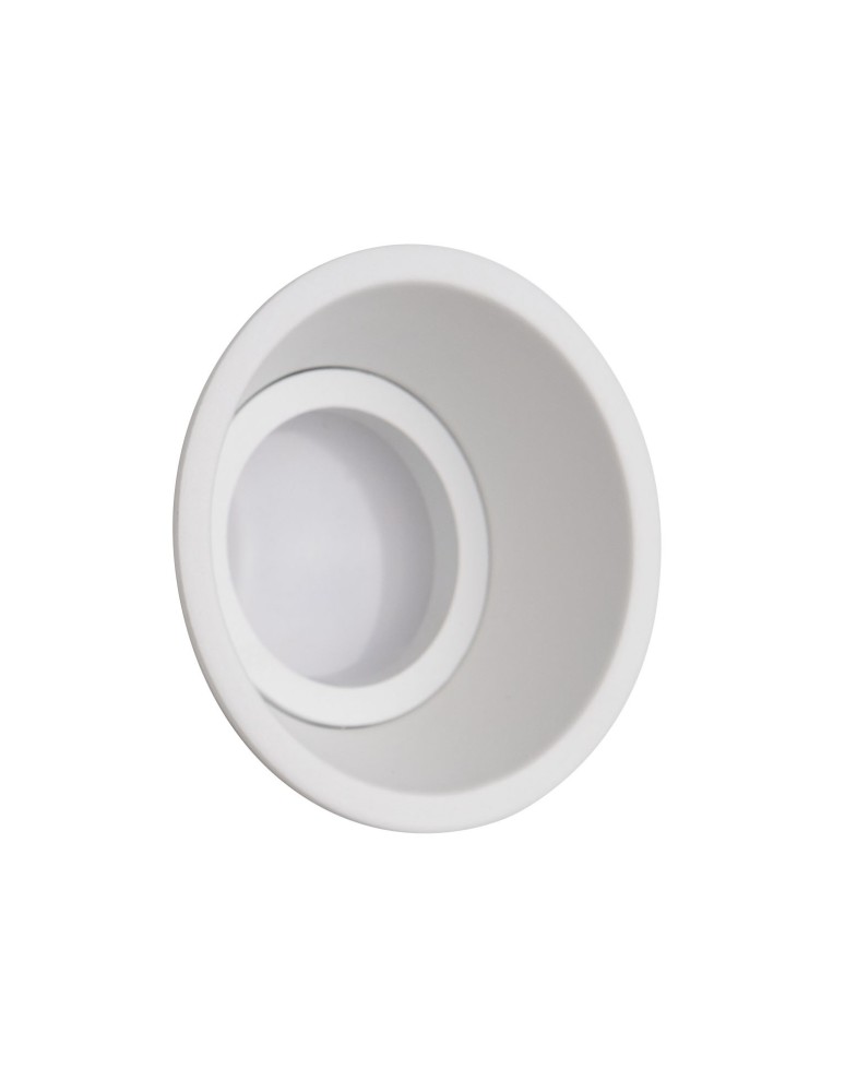Lampy podtynkowe - oczka - Maxlight Oprawa Wpustowa Deep Biała GU10 H0069 - produkt kolory-swiatla.pl 3