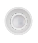 Lampy podtynkowe - oczka - Maxlight Oprawa Wpustowa Deep Biała GU10 H0069 - produkt 4