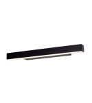 Kinkiety łazienkowe - Maxlight Kinkiet Linear IP44 Black 18W 4000K Ściemnialny W0264 - product 1