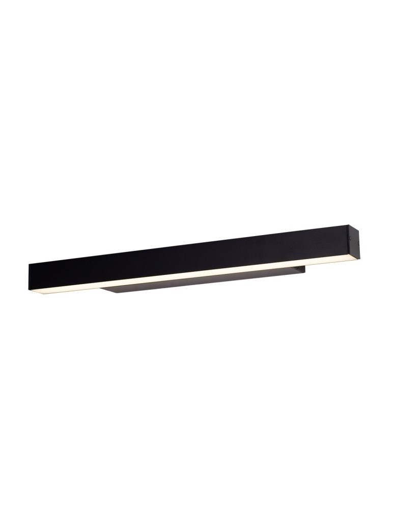 Kinkiety łazienkowe - Maxlight Kinkiet Linear IP44 Black 18W 4000K Ściemnialny W0264 - produkt kolory-swiatla.pl 1