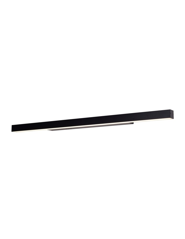 Kinkiety łazienkowe - Maxlight Kinkiet Linear IP44 Black 36W 4000K Ściemnialny W0266 - produkt kolory-swiatla.pl 1