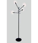 Lampy podłogowe czarne - Maxlight Lampa Podłogowa Lollipop Black F0051 - produkt 2