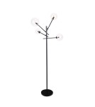 Lampy podłogowe czarne - Maxlight Lampa Podłogowa Lollipop Black F0051 - produkt 1