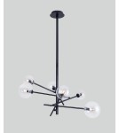Lampy wiszące - Maxlight Lampa Wisząca Lollipop Black P0395 - produkt 2