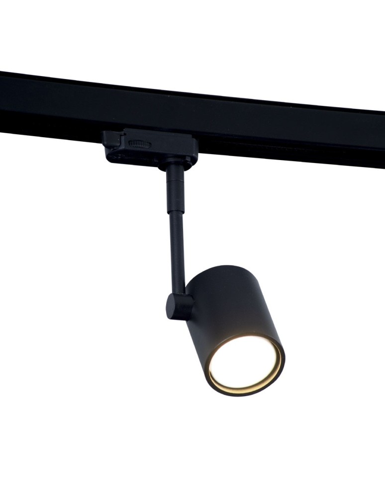 Lampy do szynoprzewodów 3 fazowych - Maxlight Lampa Szynowa Otium Max GU10 Czarna S0003 - produkt kolory-swiatla.pl 1