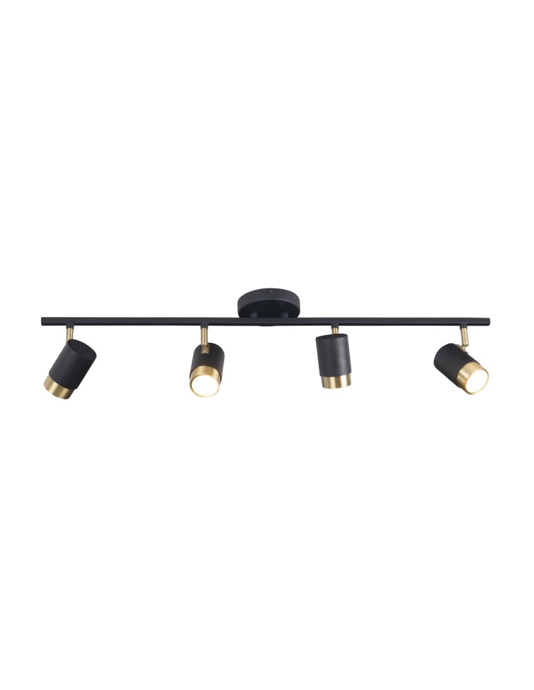 Lampy sufitowe reflektory - Maxlight Lampa Sufitowa Puma 4 GU10 C0196 - produkt kolory-swiatla.pl 1