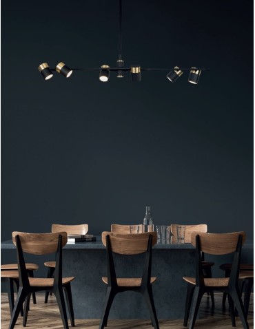 Maxlight Lampa Wisząca Puma 6 GU10 P0409 - produkt 2