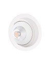 Maxlight Oprawa Wpustowa Hiden Biała IP32 H0109