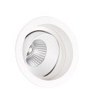 Lampy podtynkowe okrągłe - Maxlight Oprawa Wpustowa Hiden Biała IP32 H0109 - product 2