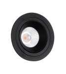 Lampy podtynkowe okrągłe - Maxlight Oprawa Wpustowa Hiden Czarna IP32 H0110 - product 3