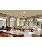 Kinkiety designerskie - Maxlight Kinkiet Lotus 7W Złoty W0276 - produkt 2