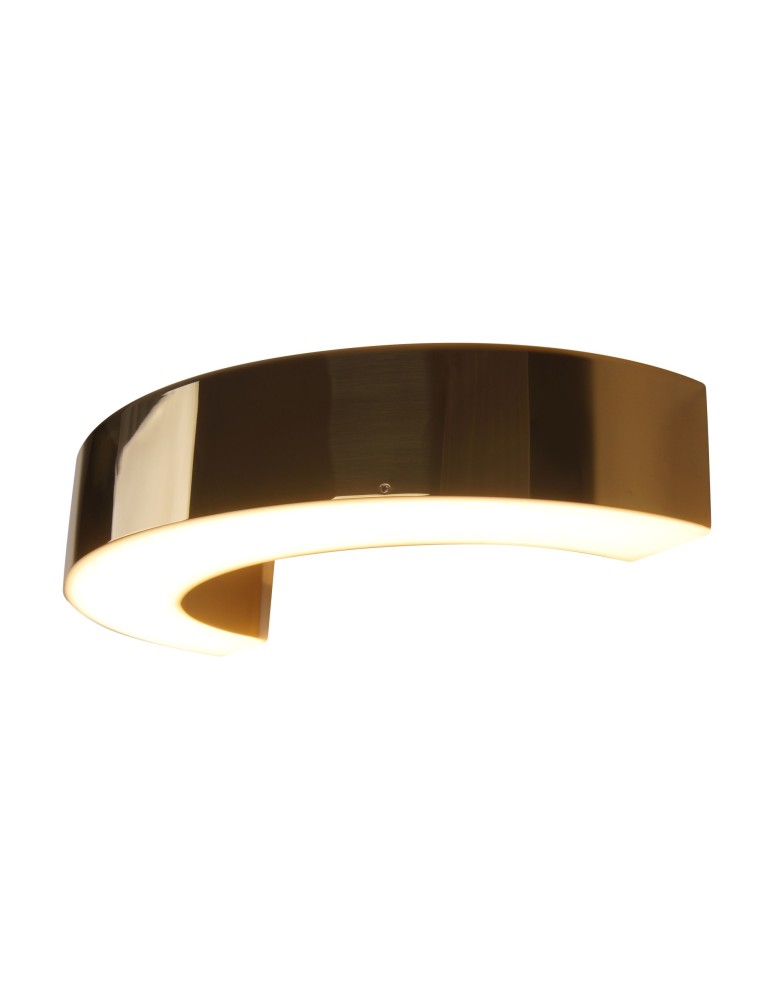 Kinkiety designerskie - Maxlight Kinkiet Lotus 7W Złoty W0276 - produkt kolory-swiatla.pl 1