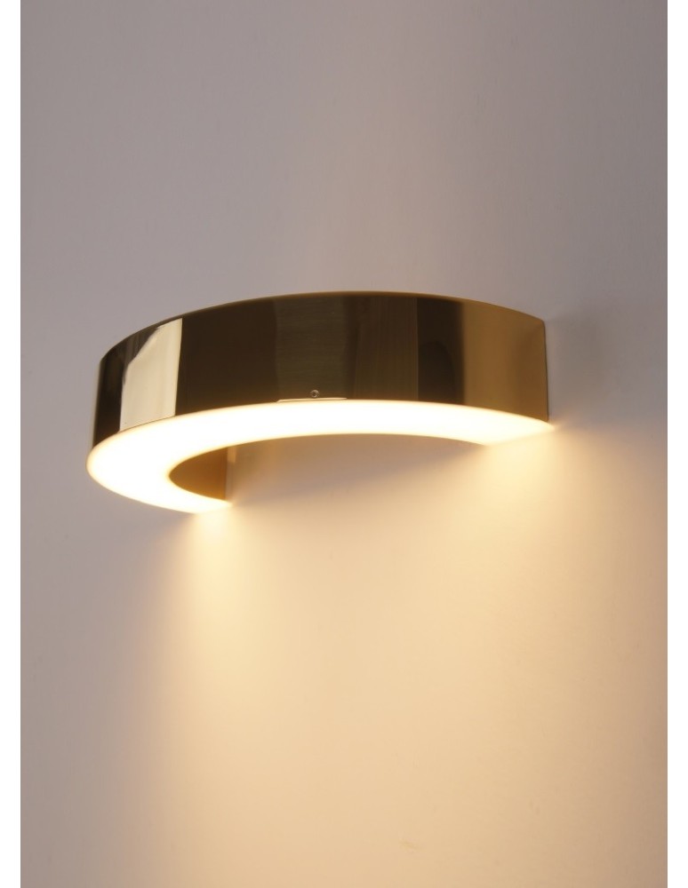 Kinkiety designerskie - Maxlight Kinkiet Lotus 7W Złoty W0276 - produkt kolory-swiatla.pl 3