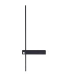 Kinkiety designerskie - Maxlight Kinkiet Sabre 61 cm Czarny IP23, Ściemnialny Z Włącznikiem Dotykowym W0281 - produkt 3