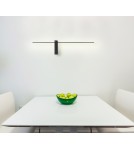 Kinkiety designerskie - Maxlight Kinkiet Sabre 91 cm Czarny IP23, Ściemnialny Z Włącznikiem Dotykowym w0283 - produkt 4