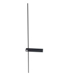 Kinkiety designerskie - Maxlight Kinkiet Sabre 91 cm Czarny IP23, Ściemnialny Z Włącznikiem Dotykowym w0283 - produkt 3