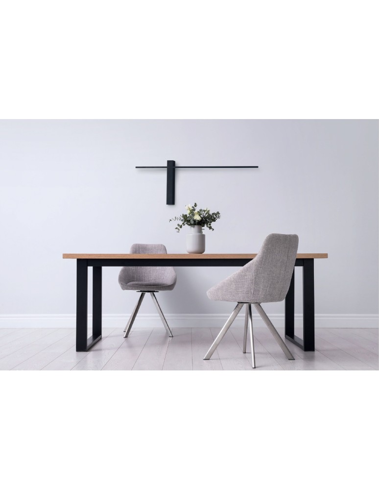 Maxlight Kinkiet Sabre 91 cm Czarny IP23, Ściemnialny Z Włącznikiem Dotykowym w0283