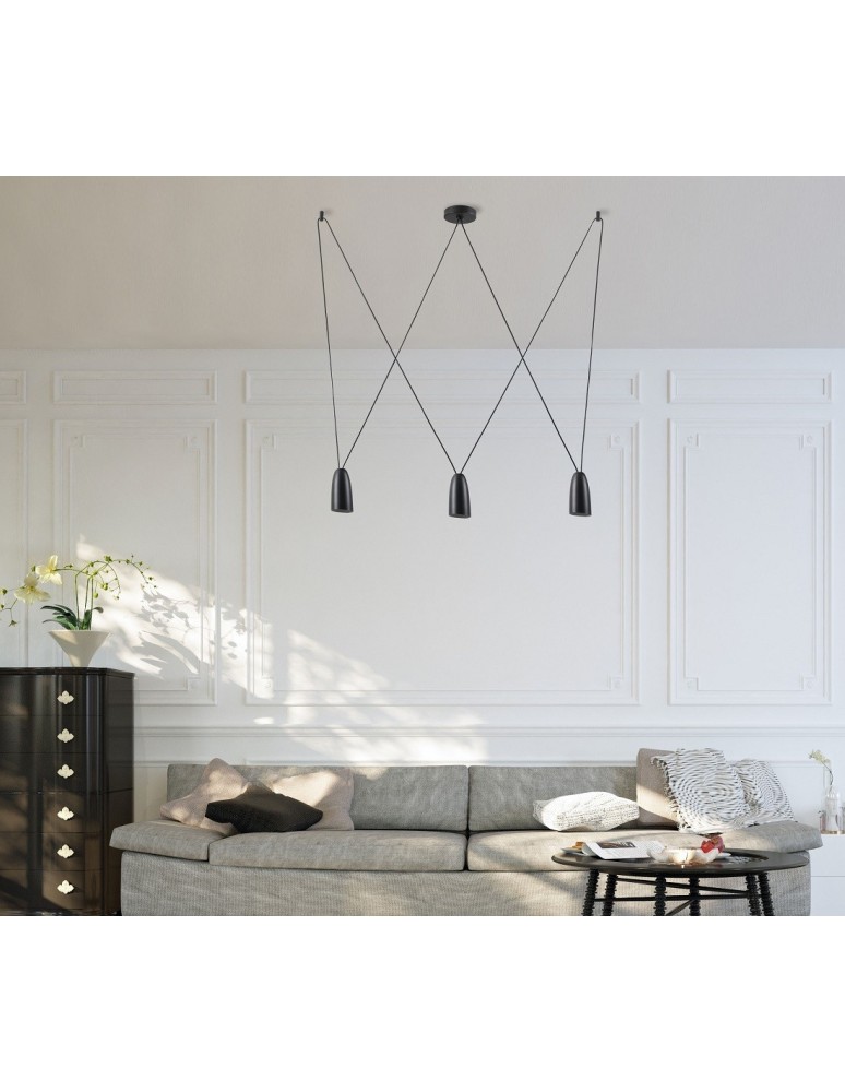Maxlight Lampa Wisząca Sistema III P0399