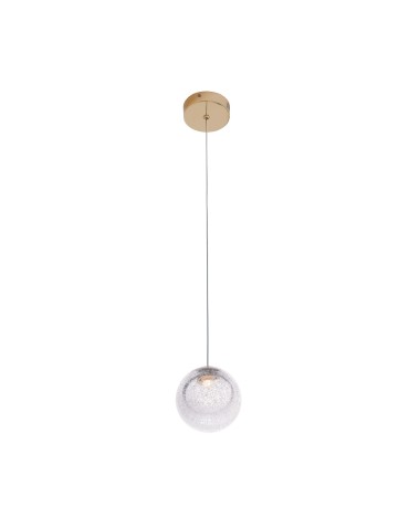 Maxlight Lampa Wisząca Zoe 1X1,5W Złota P0389